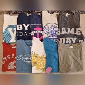 Womens 10 Pack Graphic Tees